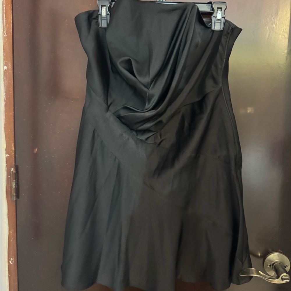 ASOS Strapless Black mini Dress